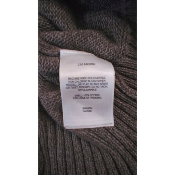 Columbia men's brown sweater with blue accents S - Picture 10 of 10